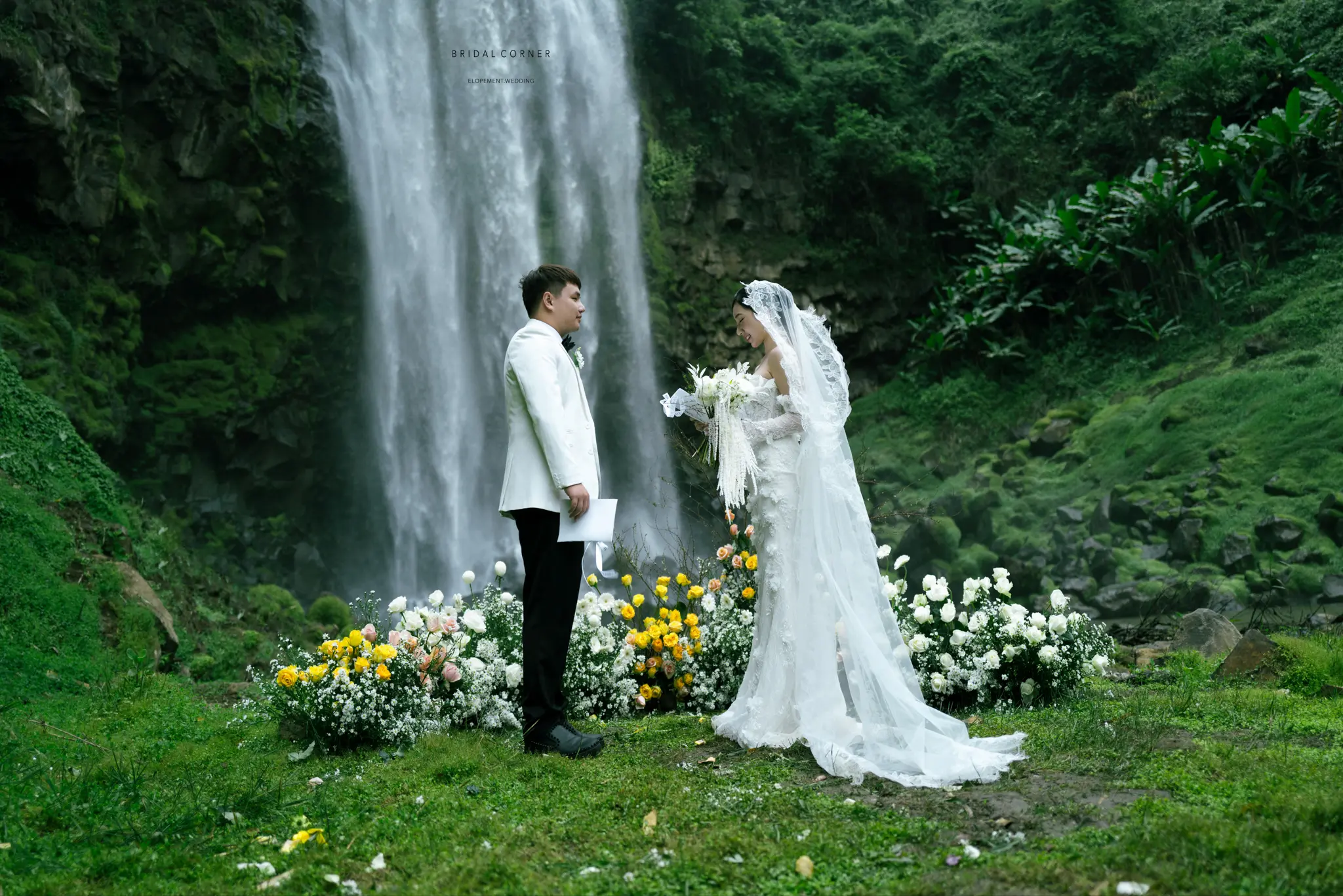 Pre-Wedding Water Fall