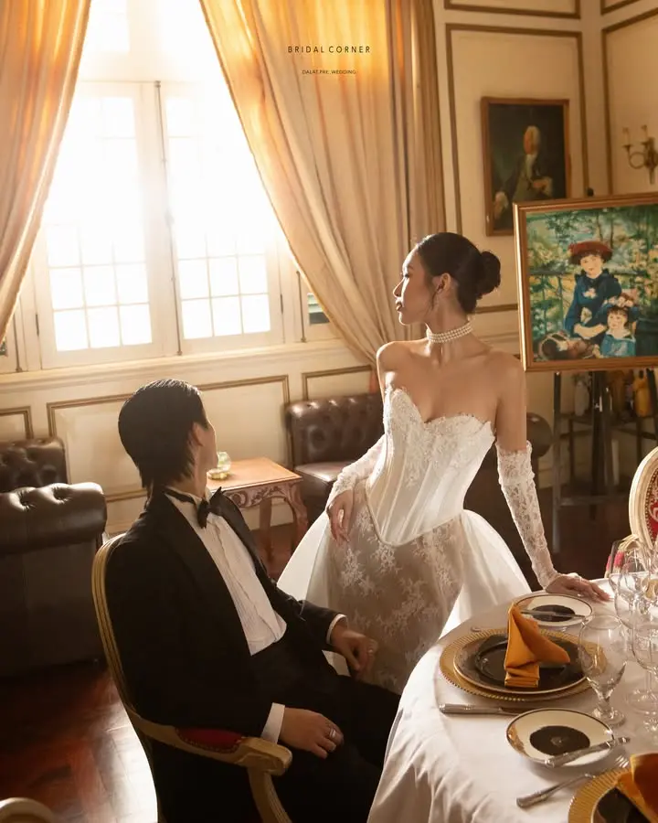 Concept ảnh cưới tại khách sạn hot nhất 2025