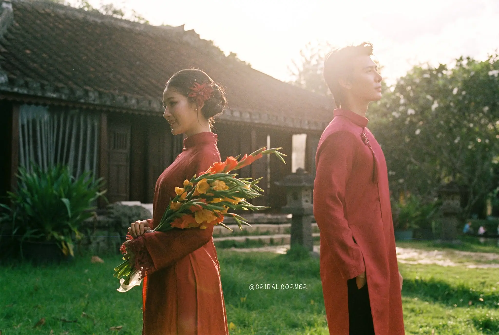 Tổng hợp áo dài cưới hot nhất tại Bridal Corner